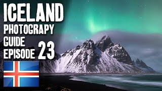 LANDSCAPE PHOTOGRAPHY in ICELAND  Episode 23  STOKKSNES  VESTRAHORN [upl. by Marb]