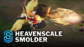 Heavenscale Smolder Skin Spotlight  PreRelease  PBE Preview  League of Legends [upl. by Samuelson]