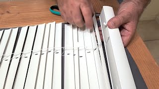 People are cutting up their ugly window blinds for a brilliant new idea [upl. by Stoughton]