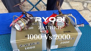 รีวิวรอก Ryobi Zauber 1000amp2000 เหมาะสำหรับงานเหยื่อปลอม สปิ๋ว ตะกร้อสายหวาน [upl. by Nyrrek]