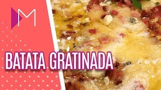 Batatas Gratinadas com Bacon  Mulheres 150618 [upl. by Dael]