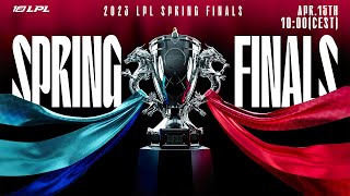 JDG VS BLG  LPL Spring Finals 2023 [upl. by Oirramed]