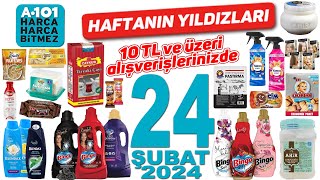 A101 24 ŞUBAT 2024 İNDİRİM KATALOĞU  A101 PEYNİR BİSKÜVİ ÇEŞİTLERİ  A101 HAFTANIN YILDIZLARI a101 [upl. by Ylellan]