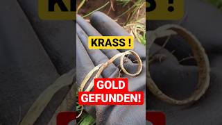 Krasser GOLD Fund  Wertvoller Bodenfund beim sondeln mit dem metalldetektor [upl. by Sharla875]