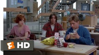 The Breakfast Club 68 Movie CLIP  Lunchtime 1985 HD [upl. by Chretien]