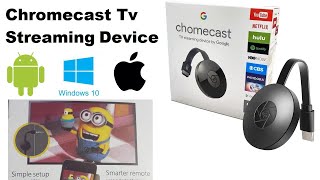 Chromecast tv streaming device set up and Full Review UrduHindi [upl. by Lokcin]