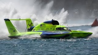 3000 HP 200 MPH Boats with Helicopter Engines  Detroit Hydrofest [upl. by Gibun]