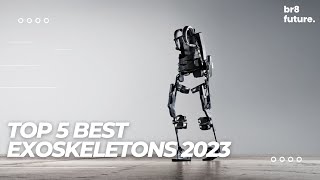 Best Exoskeletons 2023 🤖🚀 Super Powers And ReWalk [upl. by Nesnaj]