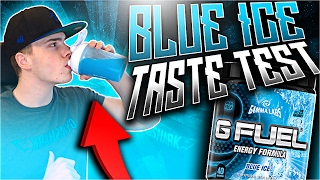 DOES THE BLUE ICE GAMMA TASTE GOOD  IS BLUE ICE GFUEL GOOD TASTE TEST AND REVIEW [upl. by Aiekal]