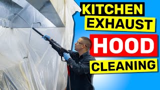 How to Clean a Kitchen Exhaust Hood  Start to Finish [upl. by Yatzeck]