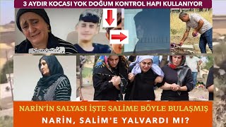 KOCA YOK DOĞUM KONTROL HAPI ALIYOR  NARİNİN AĞIZ SIVISI SALİMİN ELİNE BULAŞTI  NARİN GÜRAN [upl. by Nonek]