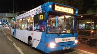 Hillclimb Stagecoach South West 34869 WA06 HNC on Route 35A [upl. by Aihsel]