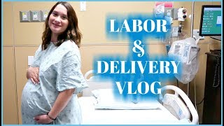 BIRTH VLOG INDUCED EARLY LABOR  38 WEEKS DELIVERY  PREECLAMPSIA [upl. by Elleinnad]