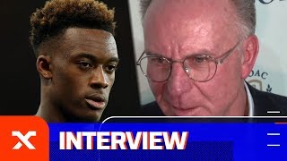 Rummenigge Brazzo in Callum HudsonOdoi quotverliebtquot  FC Bayern München  FC Chelsea  Interview [upl. by Anu55]