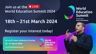 World Education Summit 2024 UK  Dr Zuhair Ahmed Speaker on AI amp Technology 2050 WES2024 [upl. by Jermayne]