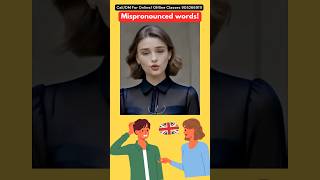 Can you pronounce these Commonly mispronounced English words correctlyshorts englishspeaking [upl. by Endaira]