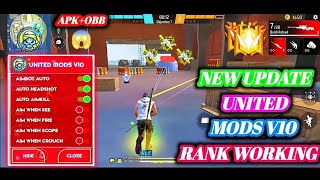 FF HACK UNITED MODS  FREE FIRE MOD MENU  UNITED MODS LATEST VERSION  FF HACK 2024 [upl. by Thaddaus616]