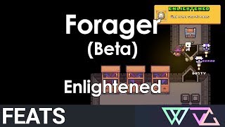 Forager Beta  Feats Enlightened Find Every Secret Room Achievement Trophy [upl. by Vassaux422]