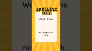 Spelling Bee Words for Kids  Fun and Easy Spelling Practice spellingbee wordoftheday phonicsfun [upl. by Carnes]