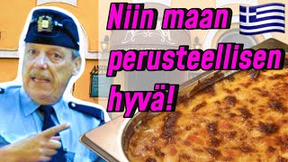 REINIKAINEN MOUSSAKA🇬🇷🍆  Heimo Kokkaa SuomiFilmeistä [upl. by Troxell]