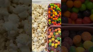 Movie Night Snack Box 🎬🍿🍭 snackbox asmr restock movienight snacks candy viral shorts fyp [upl. by Wilkie]