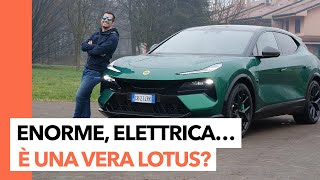 Lotus Eletre  Può chiamarsi LOTUS un HyperSUV e pure ELETTRICO [upl. by Ahsenauj]