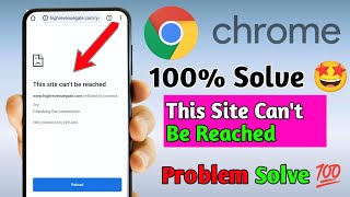 Chrome This Site Cant Be Reached Problem 100 Solution 2023 [upl. by Elatsyrk571]