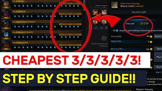 CHEAPEST Methods For 5x MAX END GAME Engravings Step By Step Guide  Lost Ark [upl. by Melnick866]