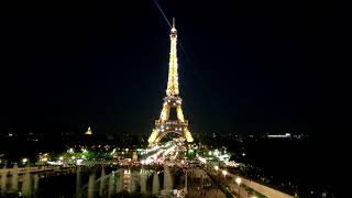 巴黎鐵塔燈光秀 Eiffel Tower Light Show [upl. by Imis457]