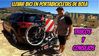 Llevar Bici en Portabicicletas de Bola Trucos y Consejos [upl. by Lud]