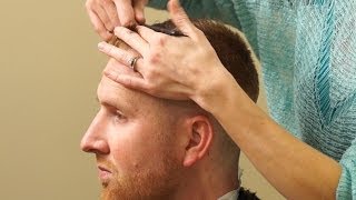 HOW TO CUT A HIGH AND TIGHT  short tapered mens haircut [upl. by Kammerer]