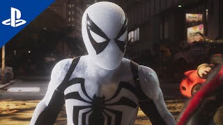 SpiderMan AntiVenom Suit Transformation  Marvels SpiderMan 2 [upl. by Aned]