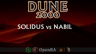 DUNE 2000  Replay analysis  Solidus VS Nabil [upl. by Yhtir602]