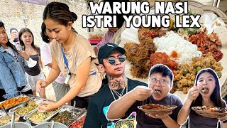 ISTRI CANTIK YOUNGLEX JUAL MURAH BUKA WARUNG DALAM GANG BELOM BUKA UDAH NGANTRI [upl. by Ribaj]