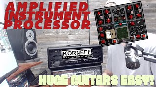 AMPLIFIED INSTRUMENT PROCESSOR from Korneff Audio [upl. by Semyaj]