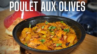 TAJINE DE POULET AUX OLIVES ET CITRON  FOOD IS LOVE [upl. by Aratehs496]