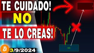 🔥BITCOIN❌¿ES UNA TRAMPA REALMENTE NOS ESTAMOS RECUPERANDO ✅Proyección y Análisis de BITCOIN Hoy✅ [upl. by Seldan445]