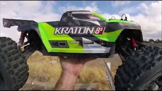 quotStill KINGquot ARRMA Kraton 8s EXB Tire Test Backflips BB vs MX57s [upl. by Kolnos]