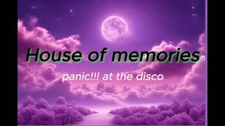 House of memories lyrics [upl. by Vig]