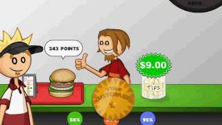 Lets Play Papas Burgeria15The questionable eating habits of the customers [upl. by Odrawde]