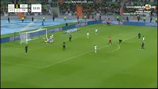 Amazing Goal Abderrazak Hamdallah Al Ittihad 10 Al Taee [upl. by Iturhs]