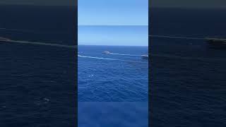 USS Ronald Reagan CVN 76 Sails in Formation [upl. by Lowrie431]