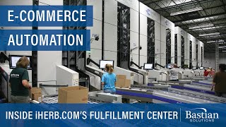 Inside iHerbcoms EFulfillment Center featuring GoodstoPerson Technology Perfect Pick [upl. by Ifok]