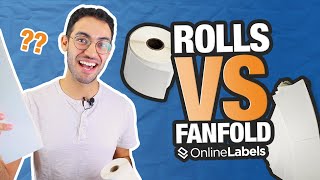 Fanfold VS Roll Labels  Which is Better for Your Business [upl. by Crowley]