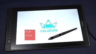 HUION の薄型液タブKamvas Pro 16 外観amp設定 [upl. by Brag]