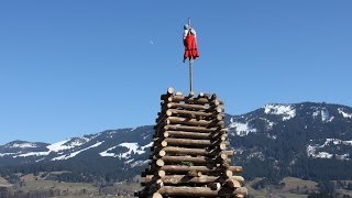 Funkenfeuer im Allgäu [upl. by Guinna]