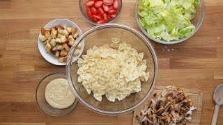 Grilled Chicken Caesar Pasta Salad [upl. by Savina]