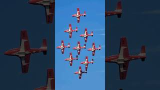 Snowbirds Formation Arrival at Airventure 2024 eaa24showbirdsshorts [upl. by Pinkerton]