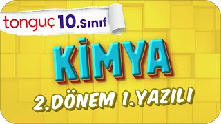 10Sınıf Kimya 2Dönem 1Yazılıya Hazırlık 📑 2024 [upl. by Hsejar]