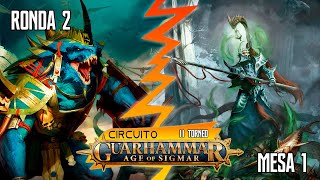 II Torneo AoS Circuito Guarhammar  Mesa 1 Ronda 2 [upl. by Akihsal553]